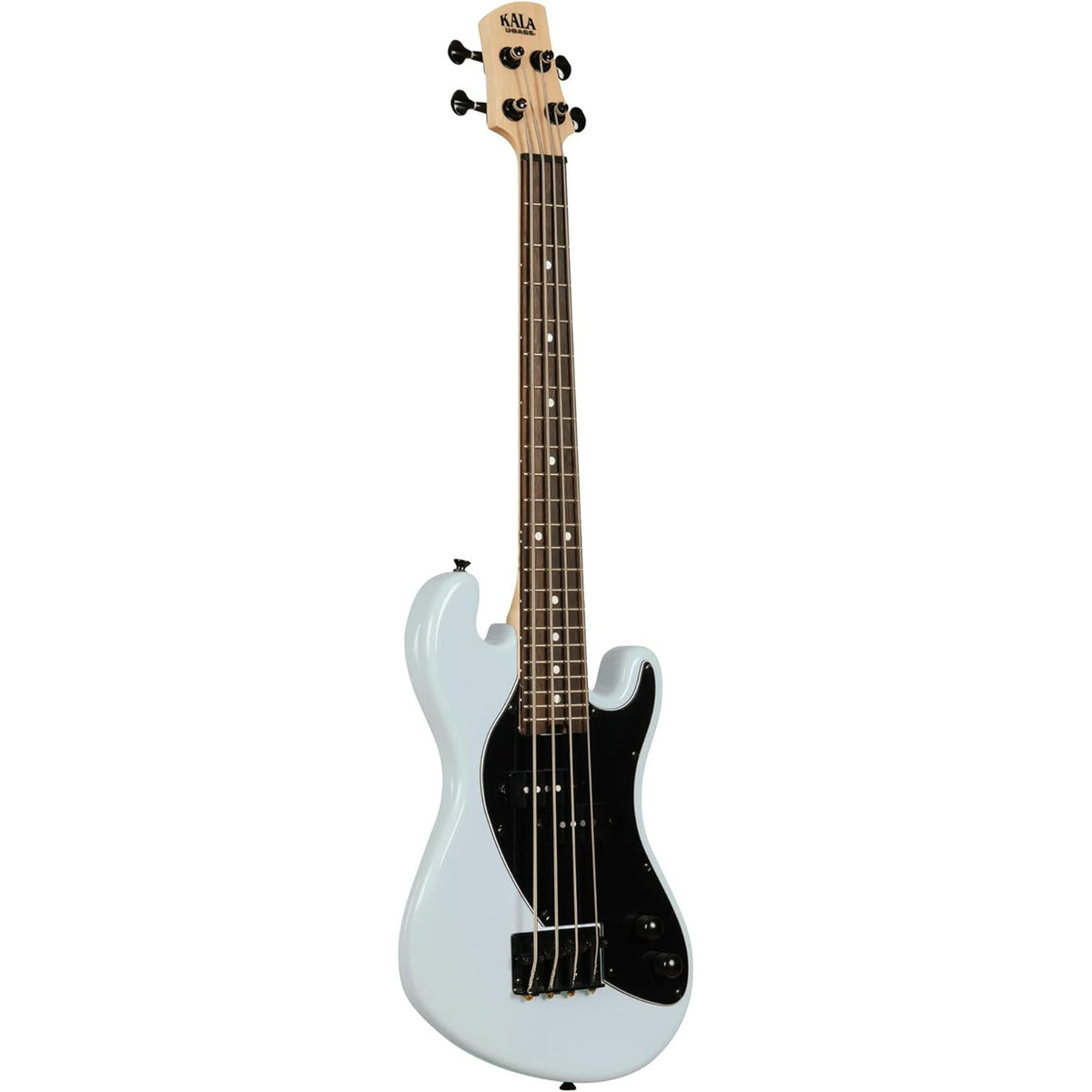 Kala Solidbody U-Bass Electric Bass Guitar - Powder Blue - View 2 | MusicMarket