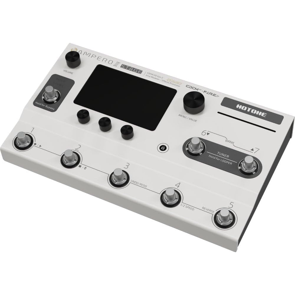 Hotone Ampero II Stage Amp Modeler/Effects Processor Guitar Pedal - View 2 | MusicMarket