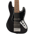 Squier Affinity Series Jazz Bass VI 6 String - Black Metallic - MusicMarket