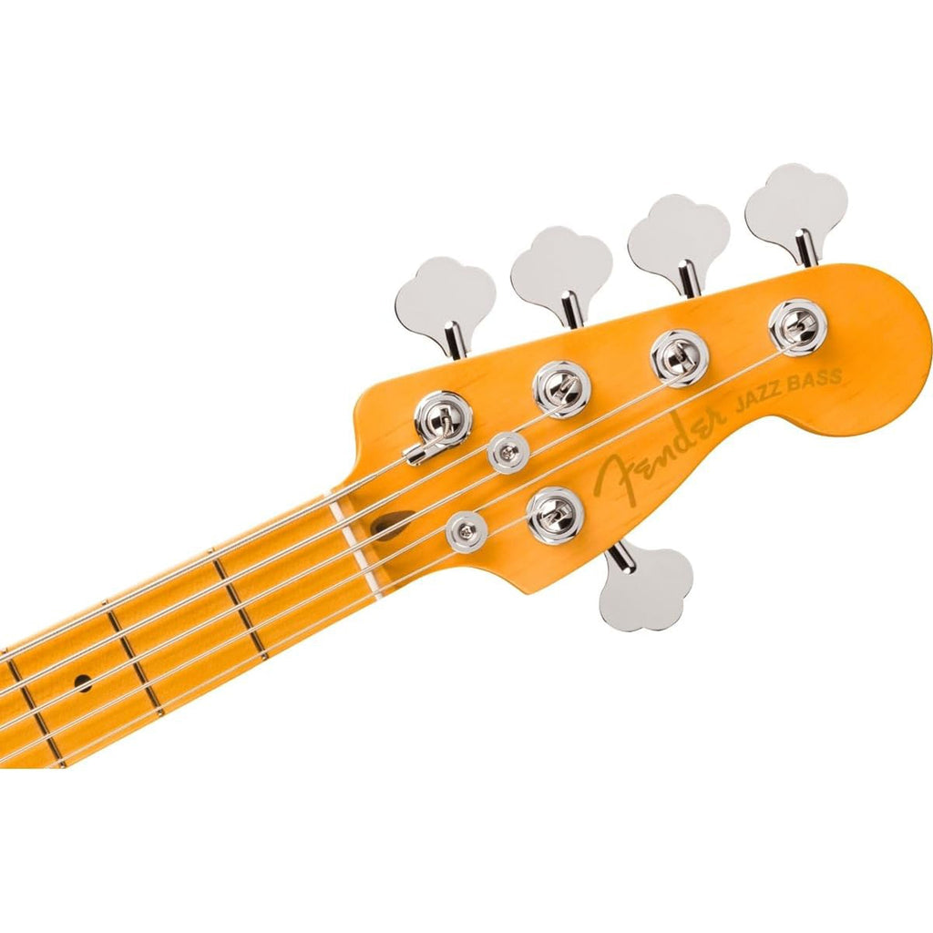 Fender American Ultra II Jazz Bass V - Avalanche, Maple Fingerboard - View 4 | MusicMarket