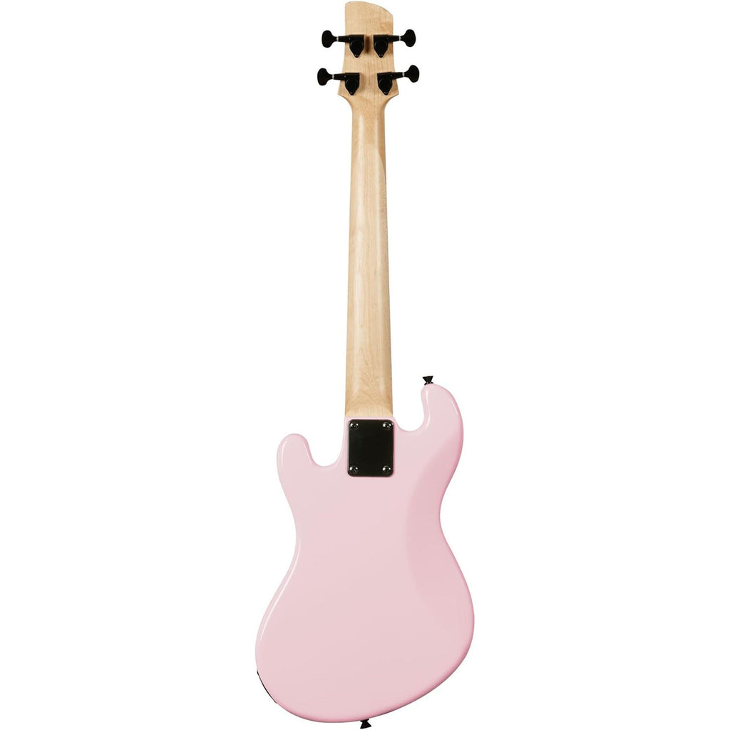 Kala Solidbody U-Bass Electric Bass Guitar - Pale Pink - View 4 | MusicMarket