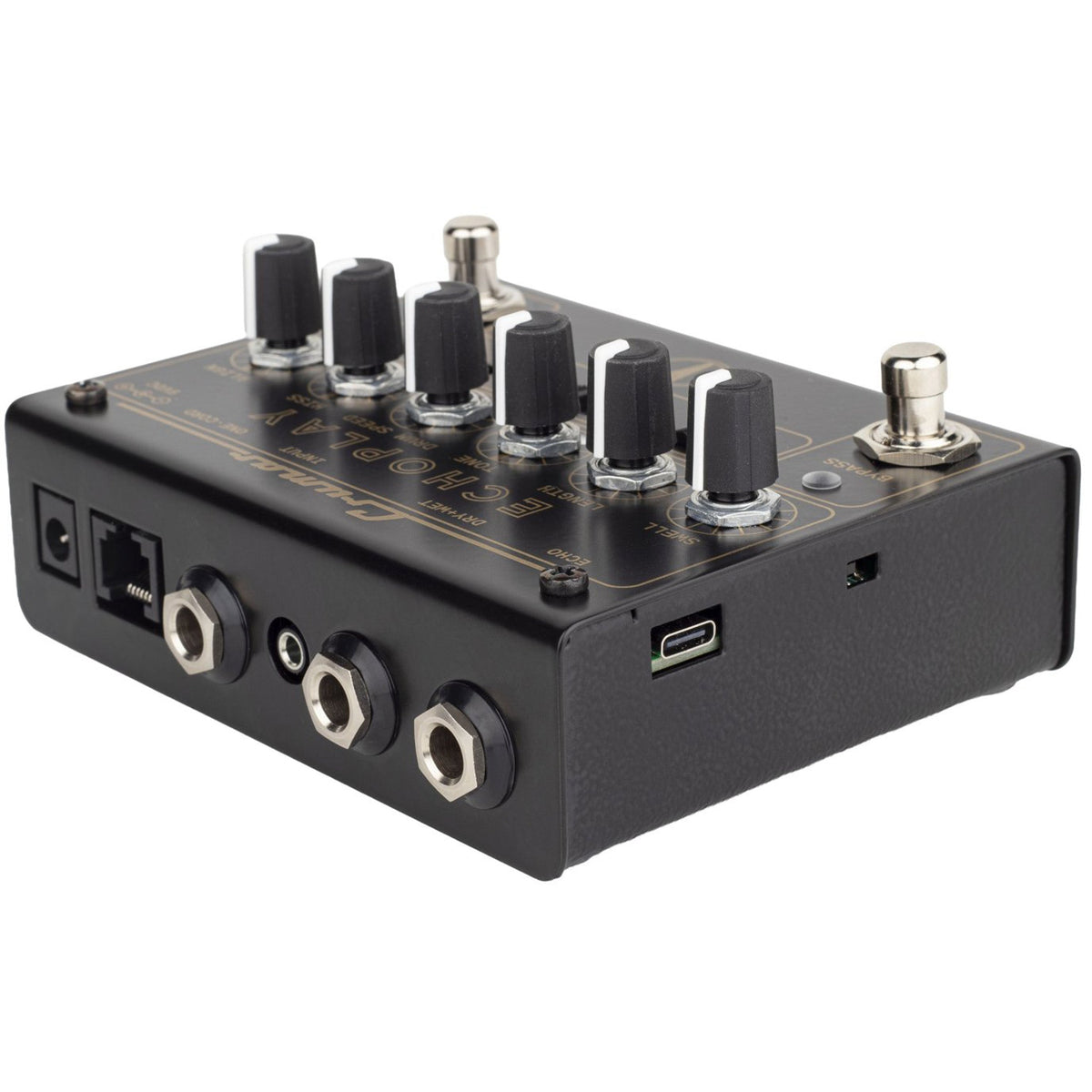 Crumar ECHOPLAY Rotating Drum Echo Simulator Pedal - View 2 | MusicMarket