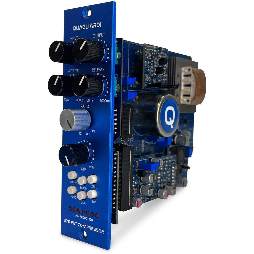Quagliardi Pro Audio 576 500 Series FET Compressor - View 2 | MusicMarket