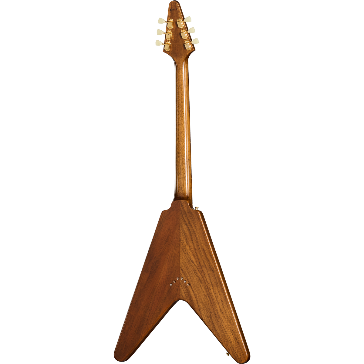 Gibson Custom 1958 Mahogany Flying V Reissue VOS Electric Guitar - Antique Natural - View 3 | MusicMarket