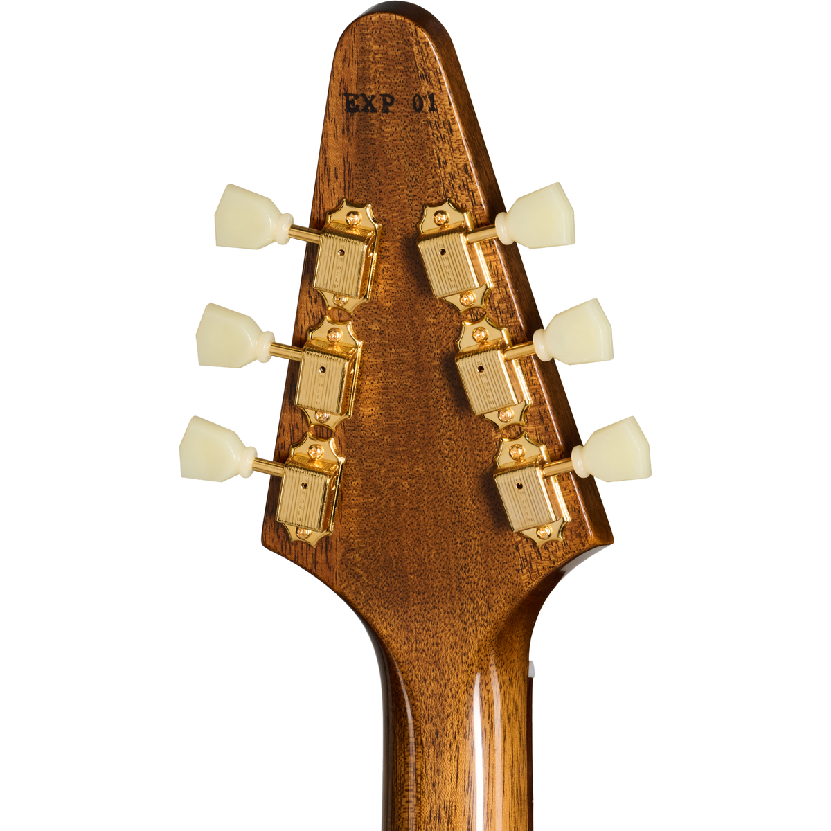 Gibson Custom 1958 Mahogany Flying V Reissue VOS Electric Guitar - Antique Natural - View 5 | MusicMarket