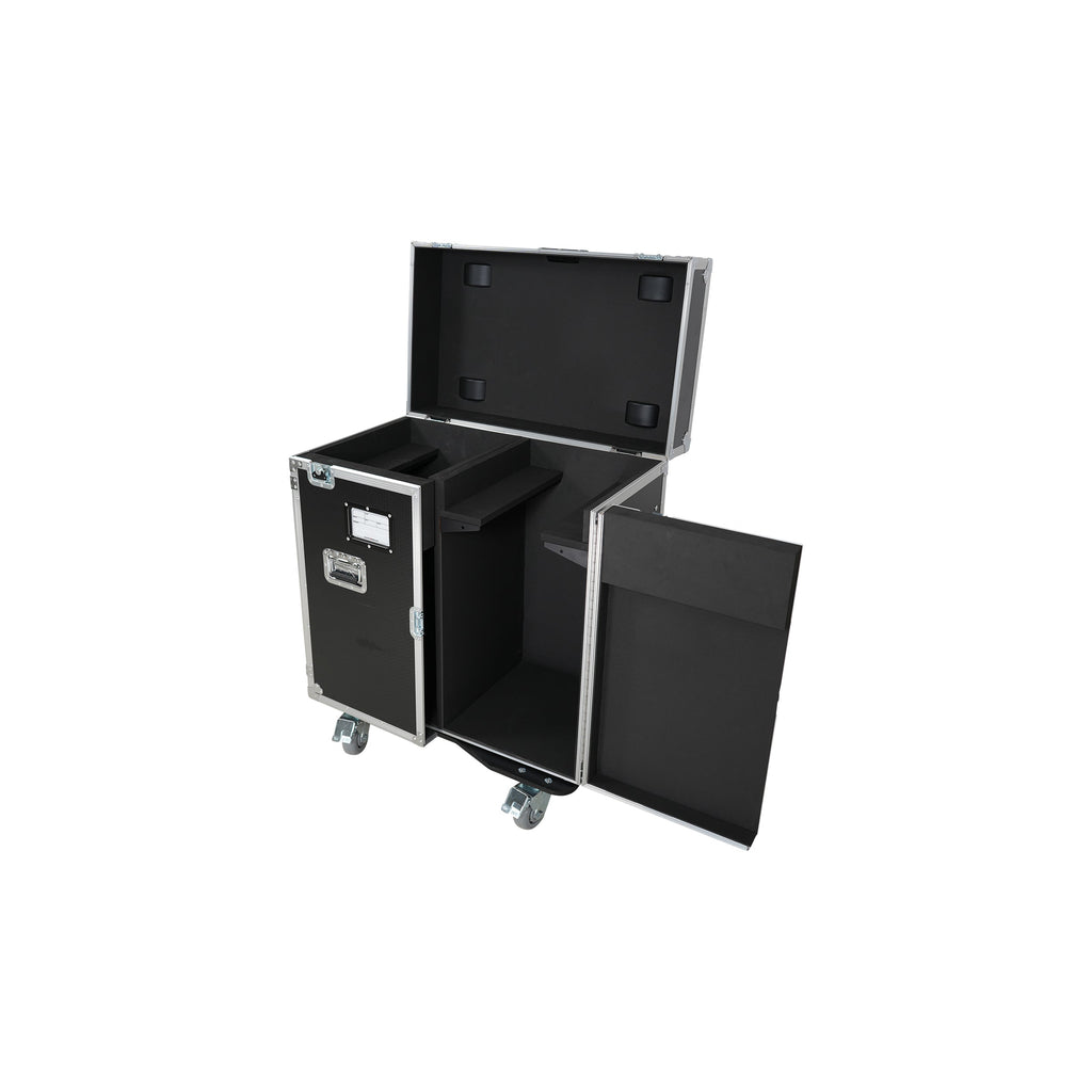 ProX XS-MH30WASHX2W for Two Moving Head Fixtures ATA Flight Style Road Case with Casters - View 12 | MusicMarket