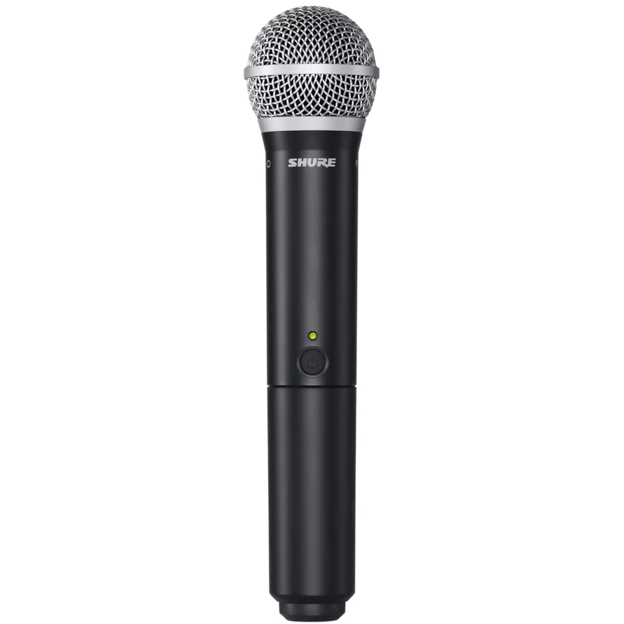 Shure BLX24/PG58 Handheld Wireless System with PG58, H9 Band - Open Box, Mint - View 2 | MusicMarket