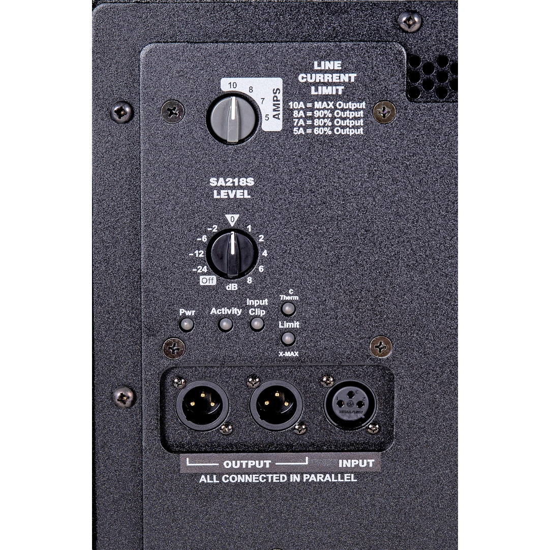 Yorkville SA218S Synergy Series 2 x 18-Inch Powered Sub - View 5 | MusicMarket
