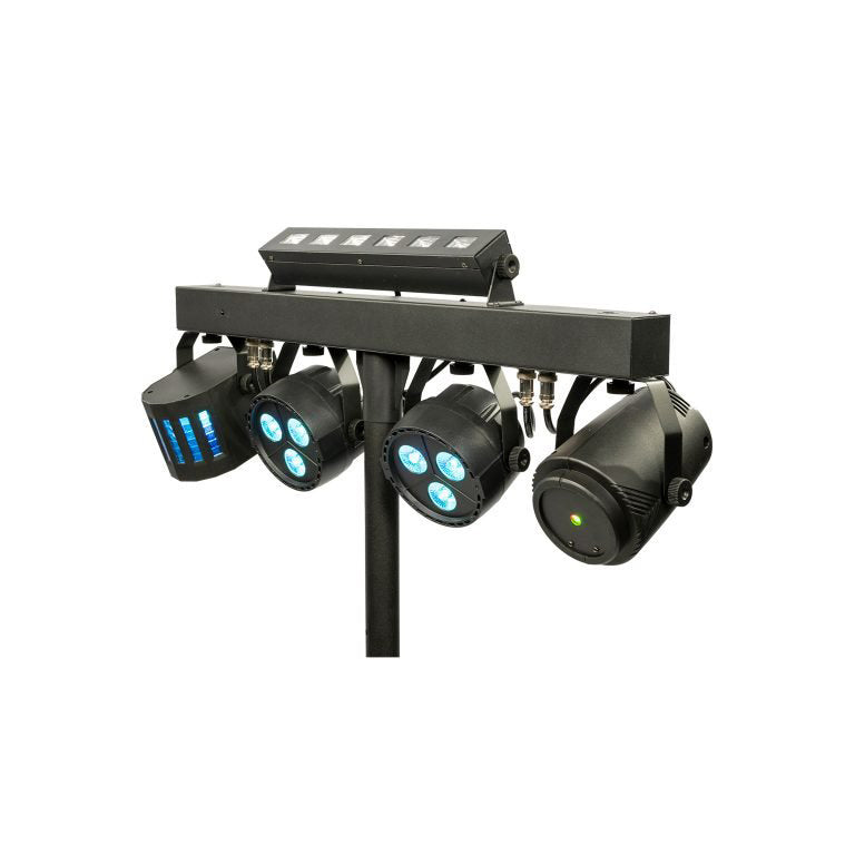 Colorkey Partybar FX Compact All in One Lighting Package with Stand and Bag - View 2 | MusicMarket