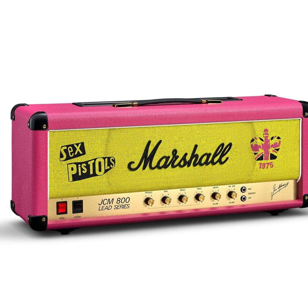 Marshall Sex Pistol 50th Anniversary JCM800 Half Stack Guitar Amplifer And Cabinet - View 2 | MusicMarket