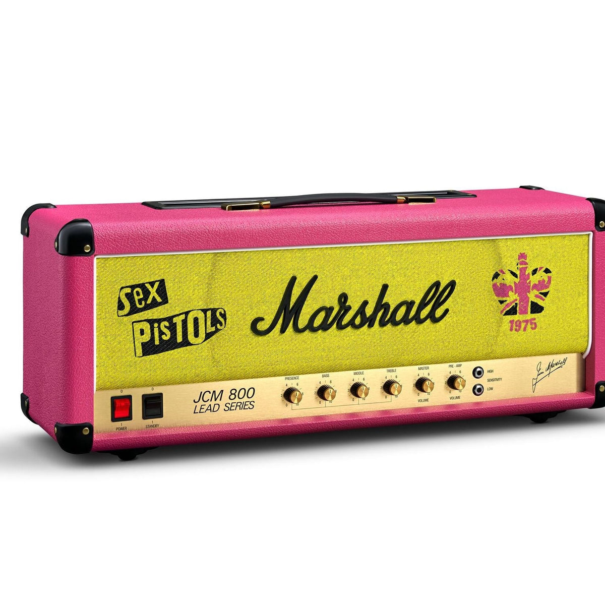 Marshall Sex Pistol 50th Anniversary JCM800 Half Stack Guitar Amplifer And Cabinet - View 2 | MusicMarket