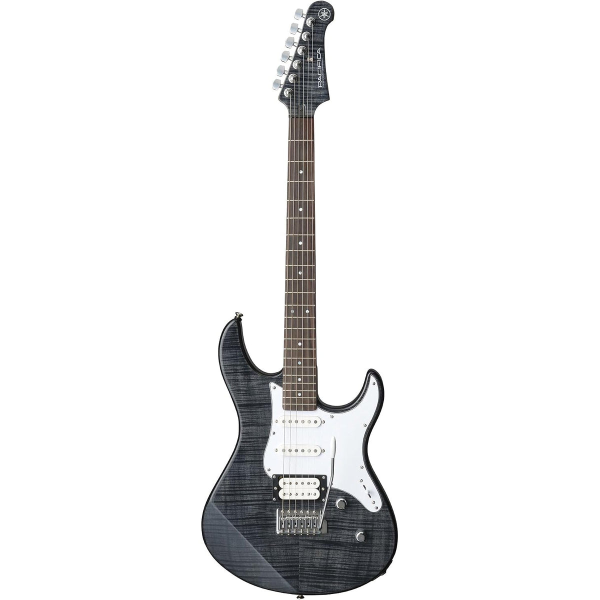 Yamaha PAC212VFM Flamed Maple Pacifica Electric Guitar - Translucent Black - View 2 | MusicMarket