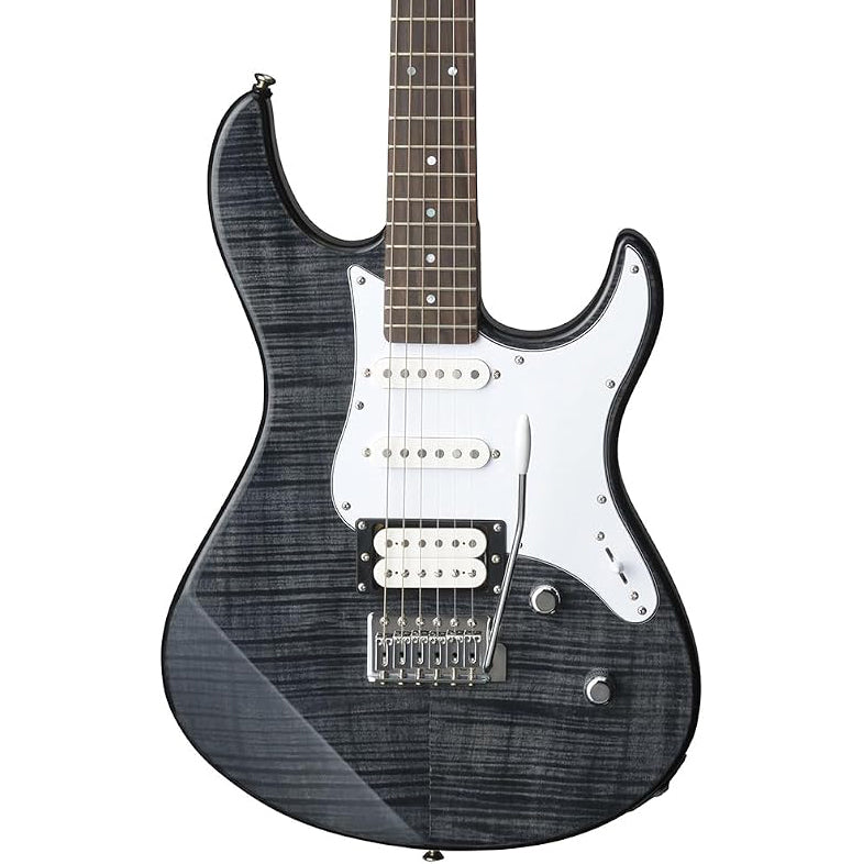 Yamaha PAC212VFM Flamed Maple Pacifica Electric Guitar - Translucent Black - MusicMarket