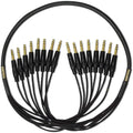 Mogami Gold 8 TS-TS-10 Audio Snake Cable - Gold Contacts, Straight Connectors, 10 Foot - MusicMarket