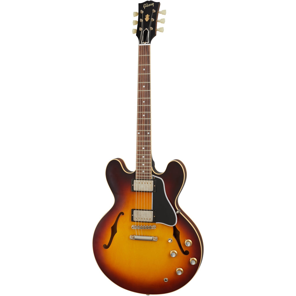 Gibson 1961 ES-335 Reissue Semi-Hollow Electric Guitar - Vintage Burst - View 2 | MusicMarket