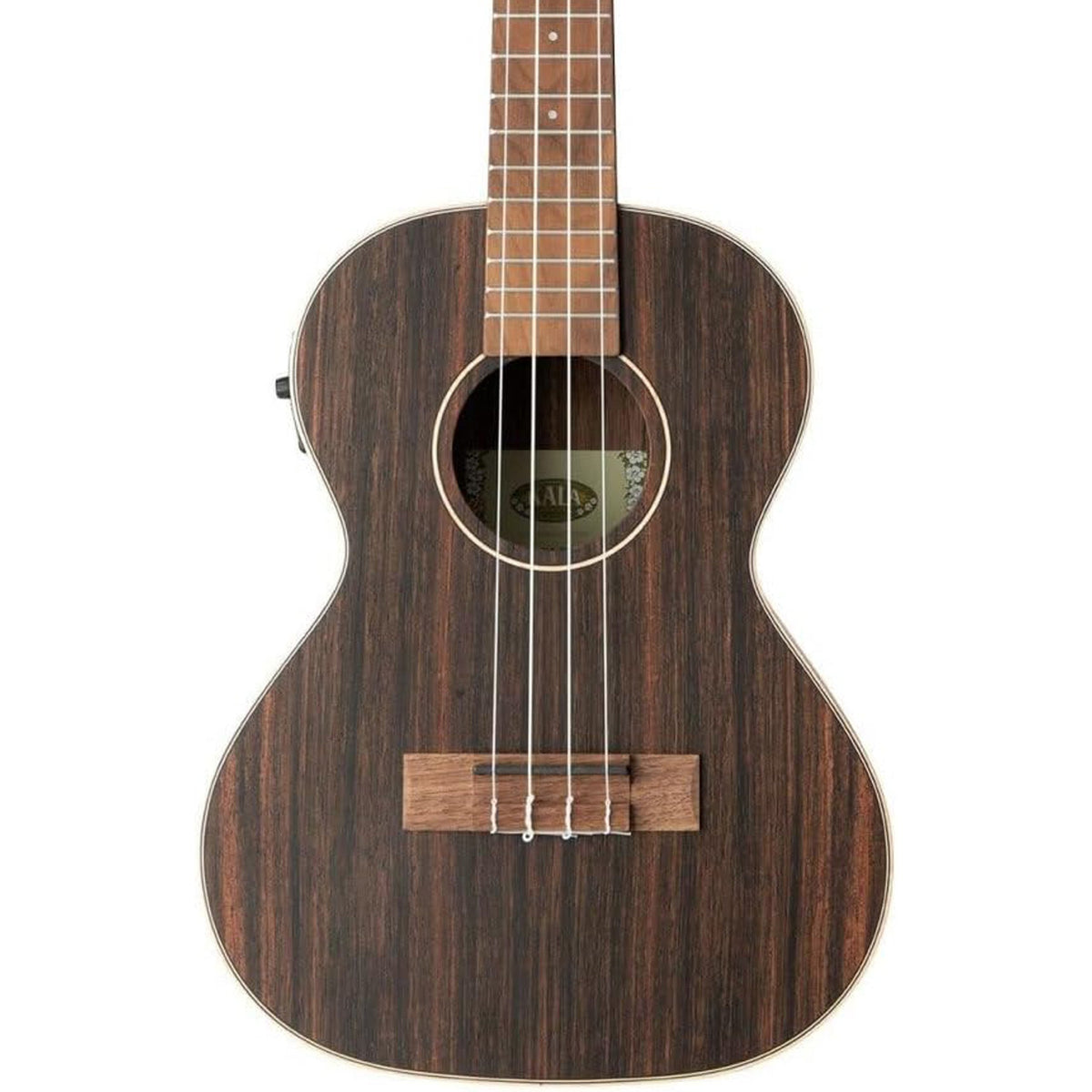Kala KA-EBY-TE Tenor Ukulele - Striped Ebony - MusicMarket
