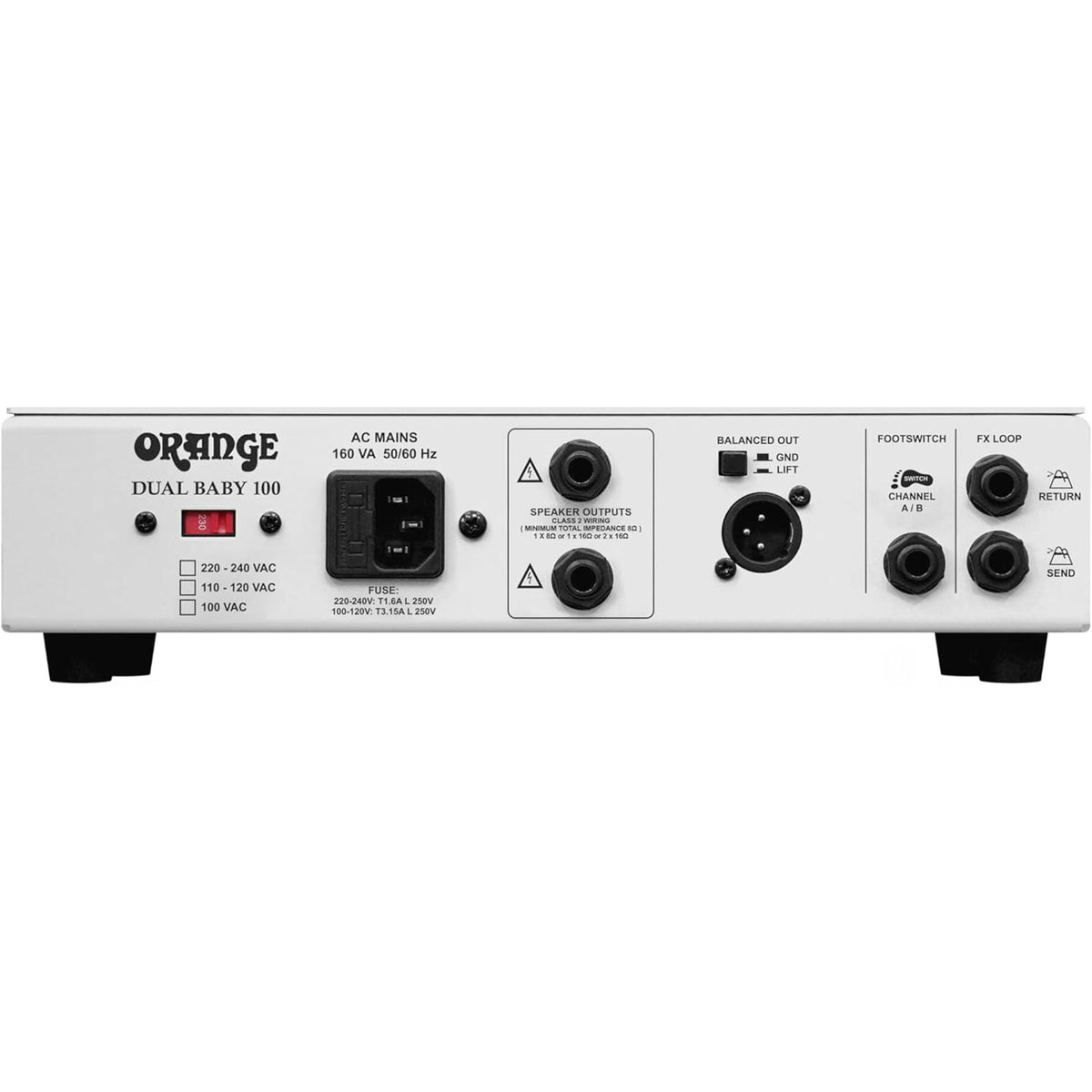 Orange Dual Baby 100-watt Amplifier Head - View 7 | MusicMarket
