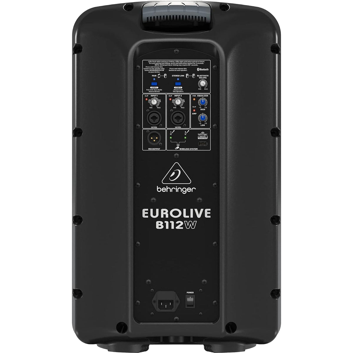 Behringer Eurolive B112W 1000W 12” Powered Speaker with Bluetooth - View 3 | MusicMarket