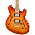 Squier Affinity Series Starcaster Deluxe Semi-Hollowbody - Maple Fingerboard, Sienna Sunburst - MusicMarket