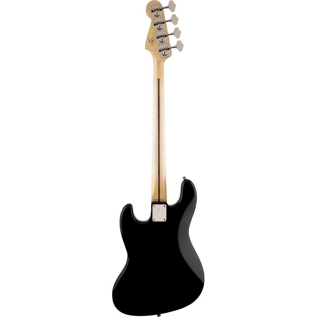 Fender USA Geddy Lee Signature Jazz Bass Black w/ Case - View 2 | MusicMarket