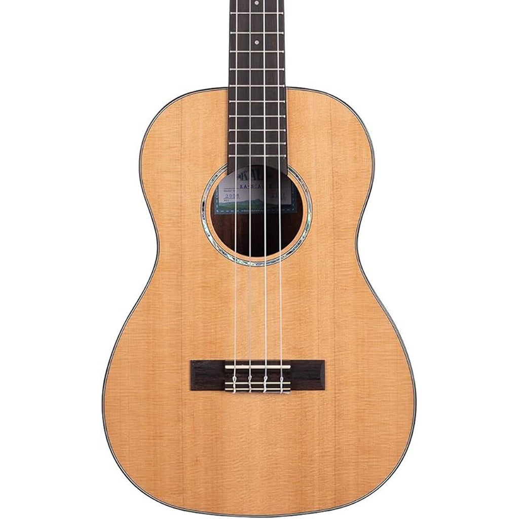 Kala KA-SCAC-B Solid Cedar Top Acacia Baritone Ukulele - MusicMarket