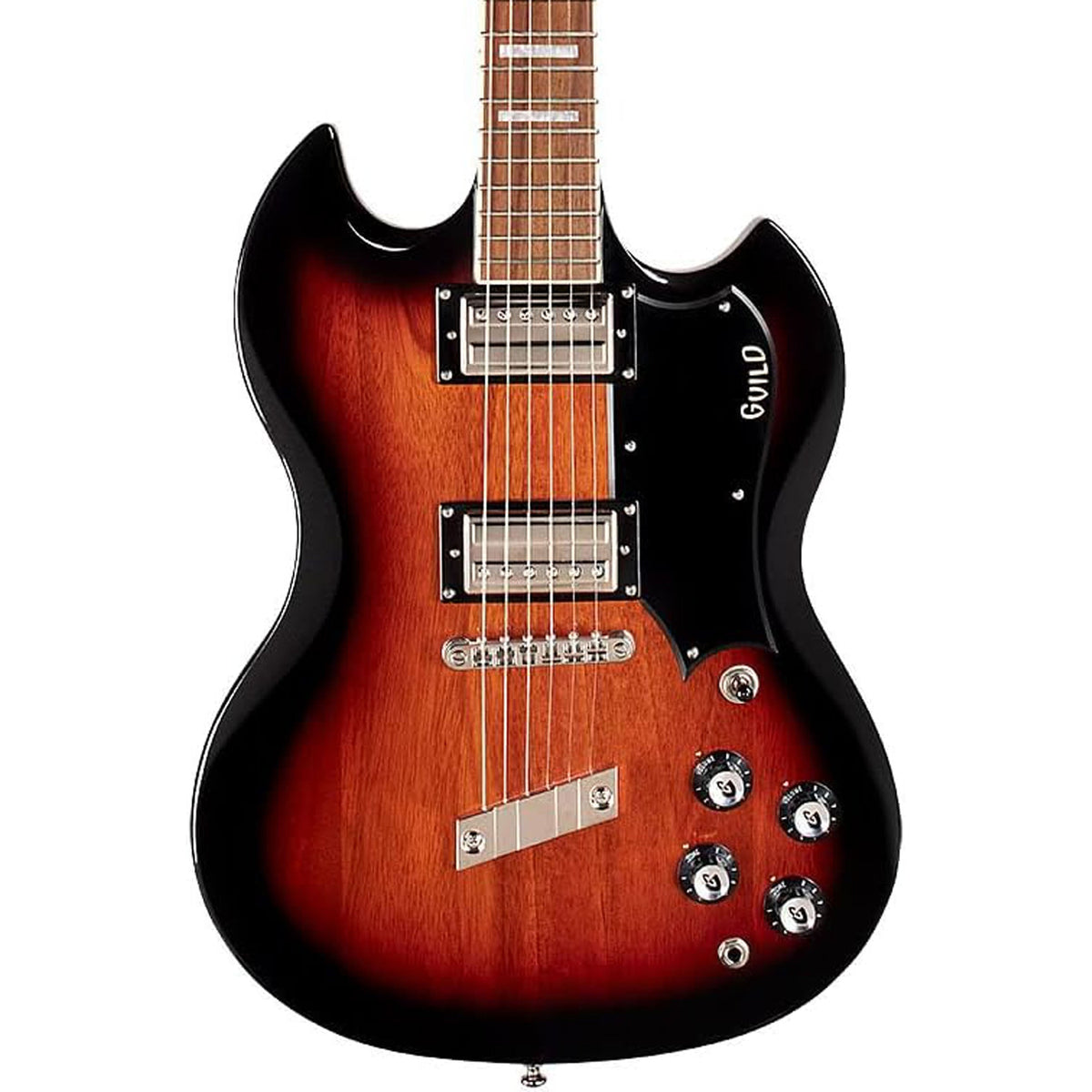 Guild Polara Deluxe Electric Guitar - Vintage Sunburst | MusicMarket ...