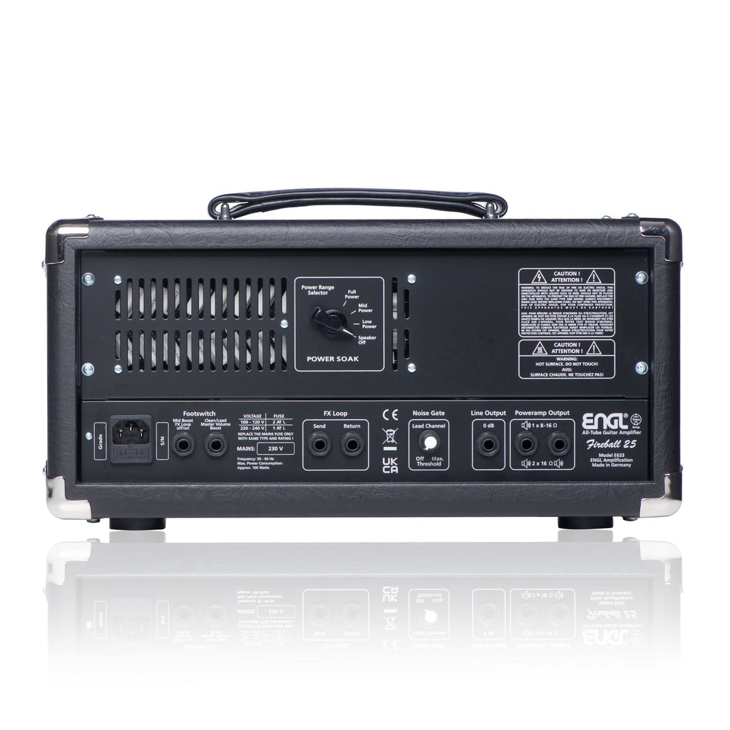 ENGL Amplifiers E633 Fireball 25-Watts Guitar Amplifier Head - View 3 | MusicMarket