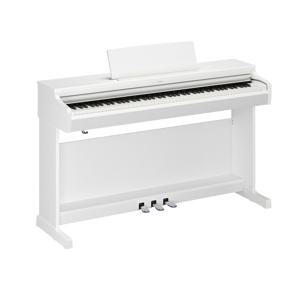Yamaha Arius YDP166WH 88-Key Weighted Digital Piano - White - View 2 | MusicMarket