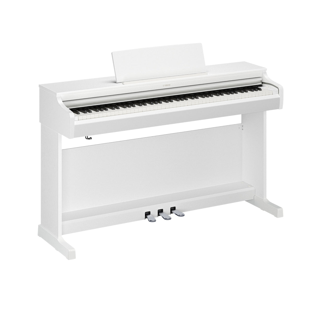 Yamaha Arius YDP166WH 88-Key Weighted Digital Piano - White - View 2 | MusicMarket