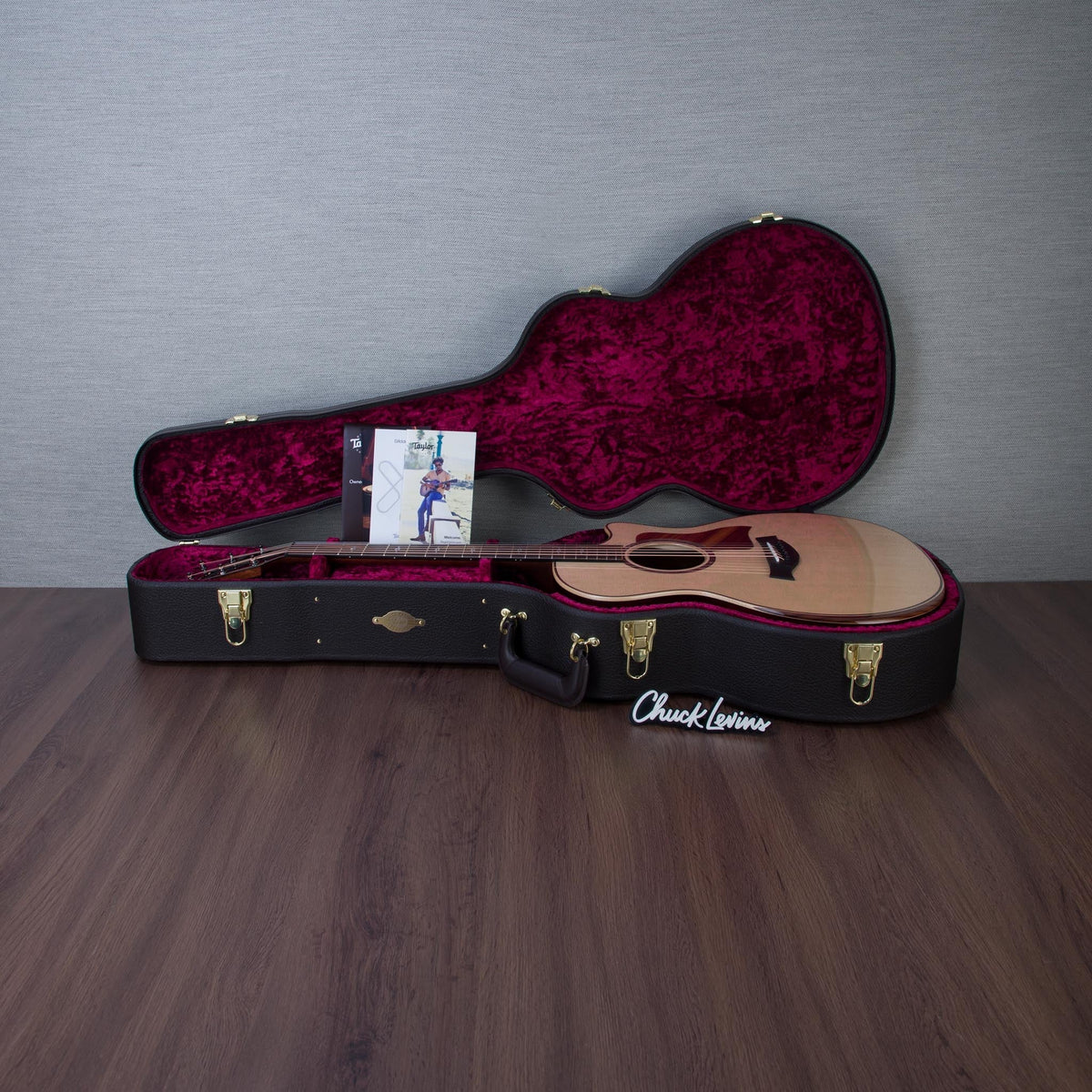 Taylor Limited Edition 814ce Cocobolo/Spruce Acoustic Electric Guitar - #1201206087 - View 10 | MusicMarket