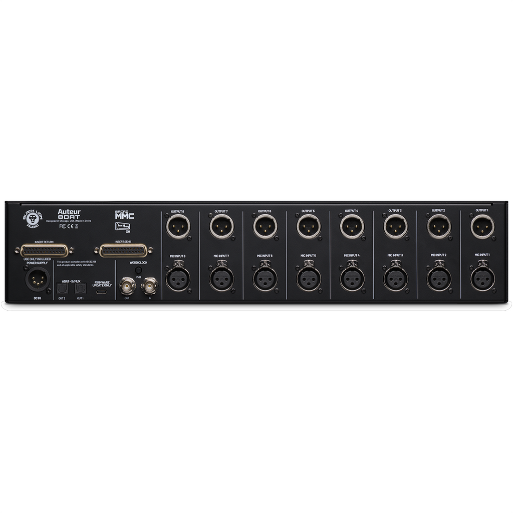 Black Lion Audio Auteur 8DAT Preamp - View 5 | MusicMarket