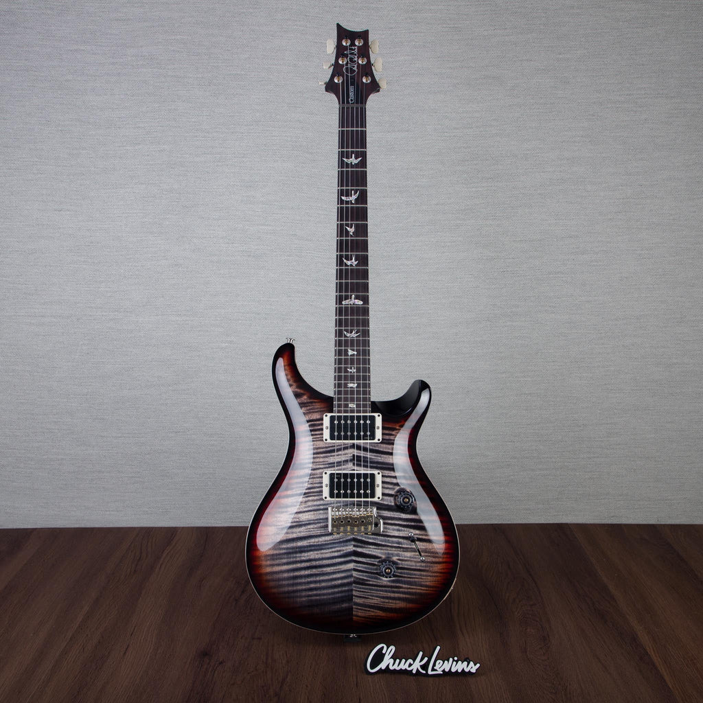 PRS Custom 24 Custom Color Electric Guitar - Charcoal Tri-Color Burst - #250410577 - View 2 | MusicMarket