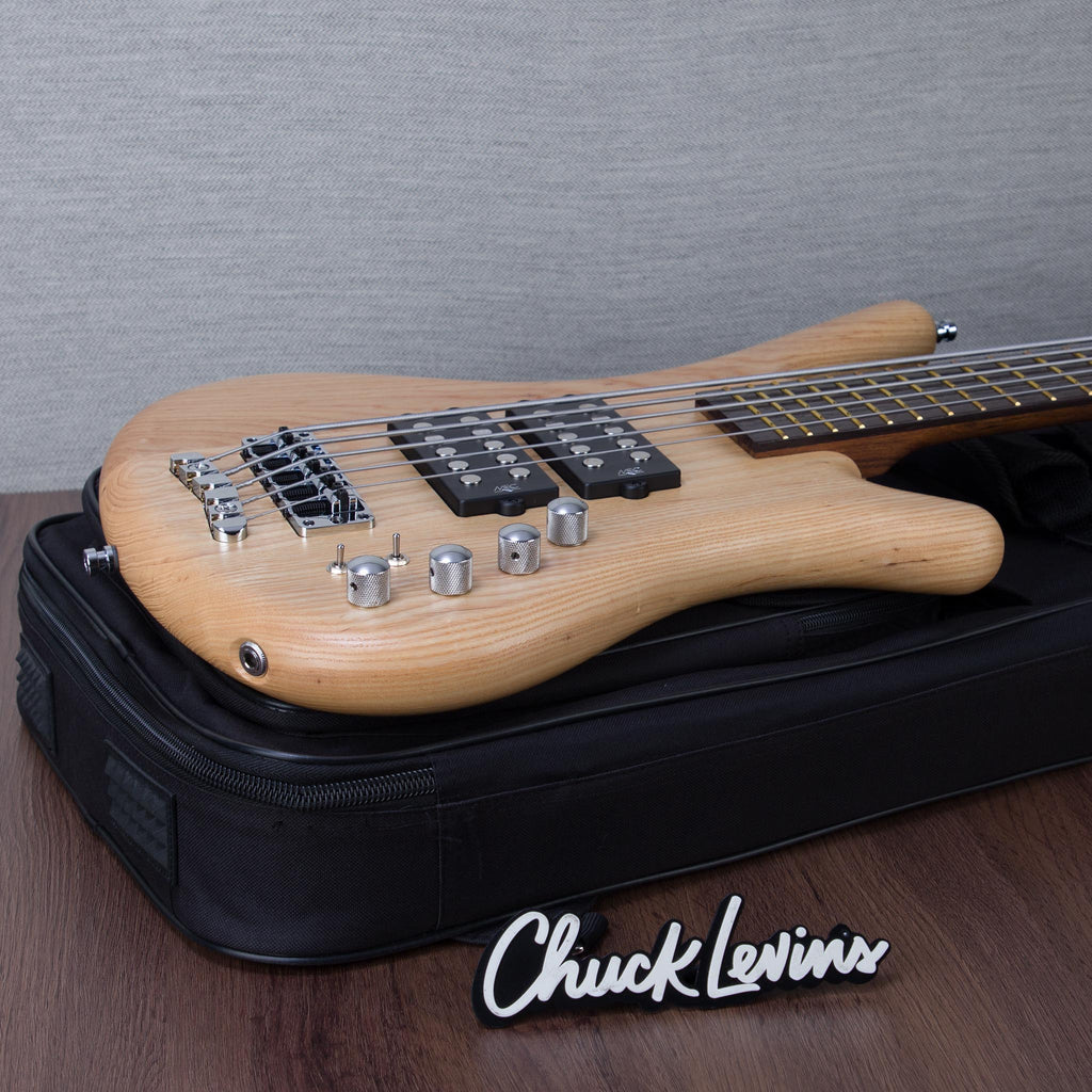 Warwick Pro Series Corvette 5-String Electric Bass Guitar - Natural Transparent Satin - #GPS A 010893-23 - View 9
