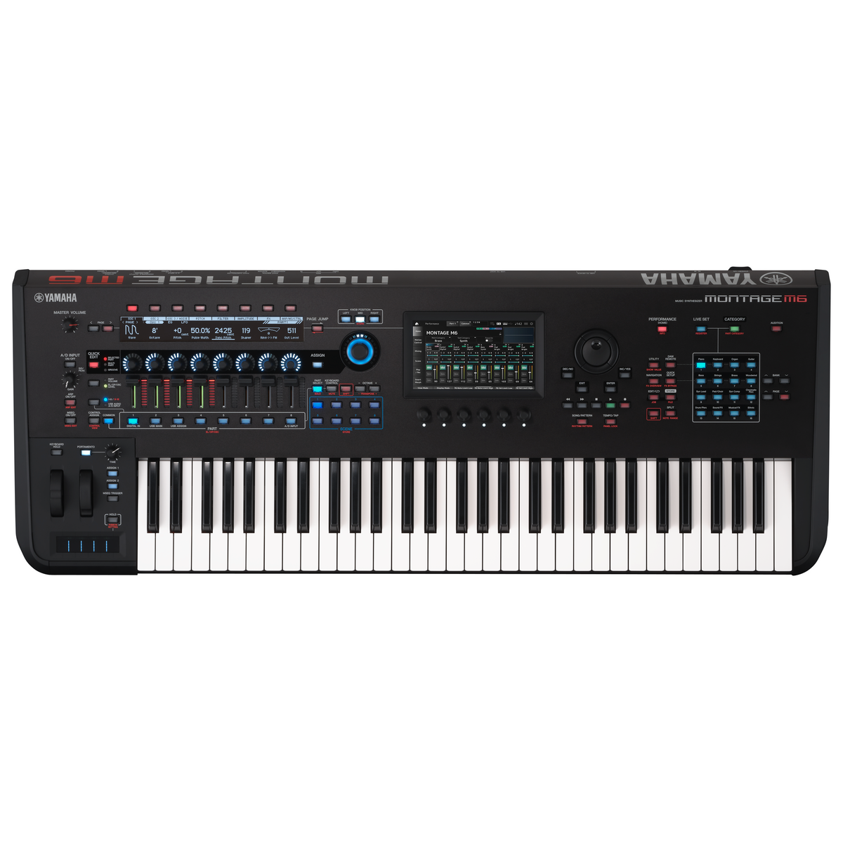 Yamaha Montage M6 2nd Gen 61-Key Flagship Synthesizer - Mint, Open Box Used - MusicMarket