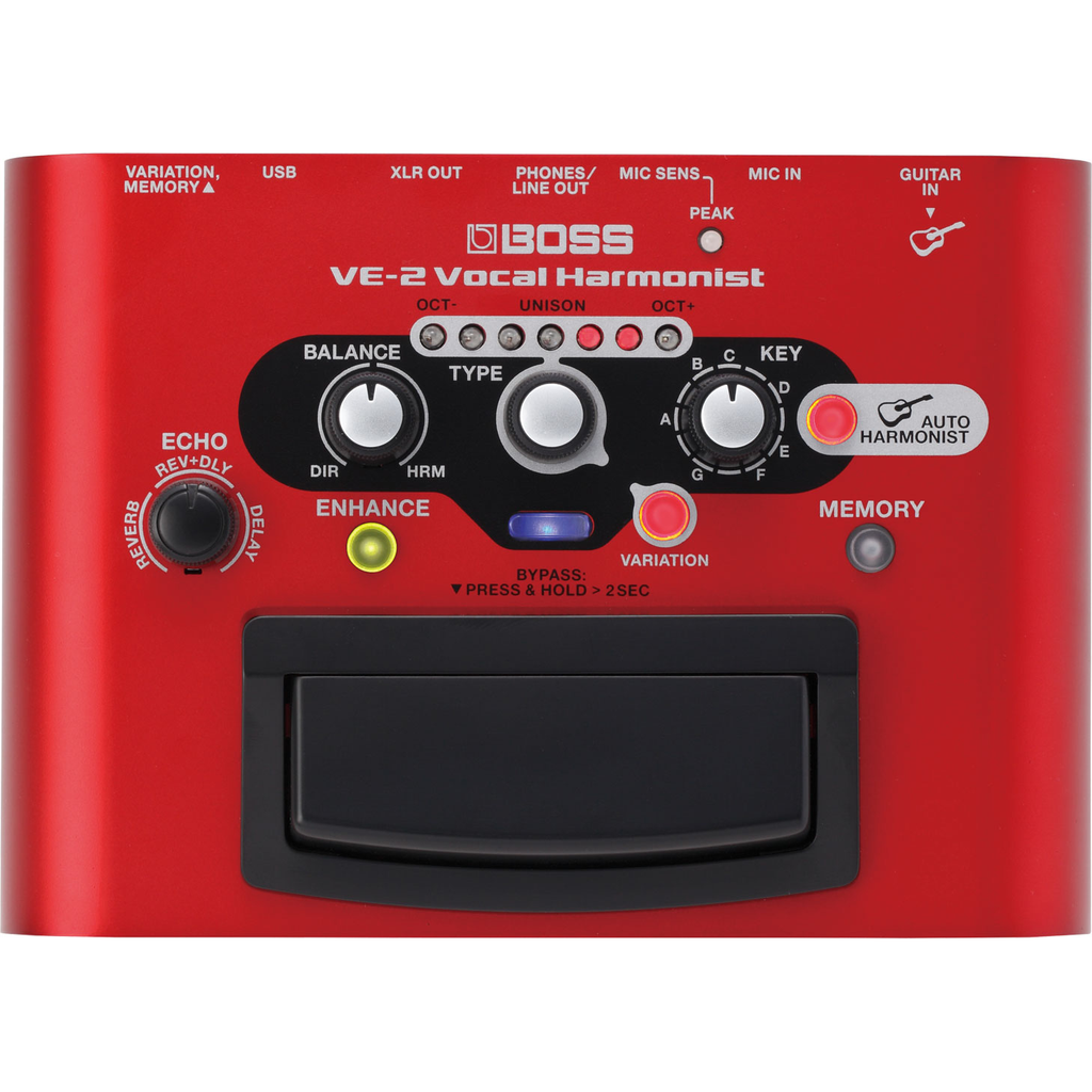 BOSS VE-2 Vocal Harmonist - Mint, Open Box - MusicMarket