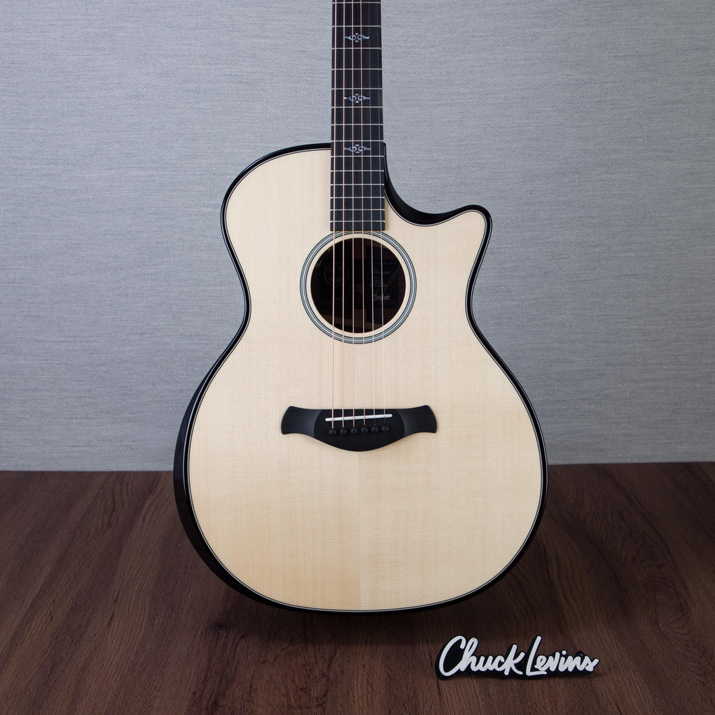 Taylor Custom Shop Gold Label Grand Auditorium Figured Rosewood/ Lutz Spruce Acoustic Electric Guitar -
