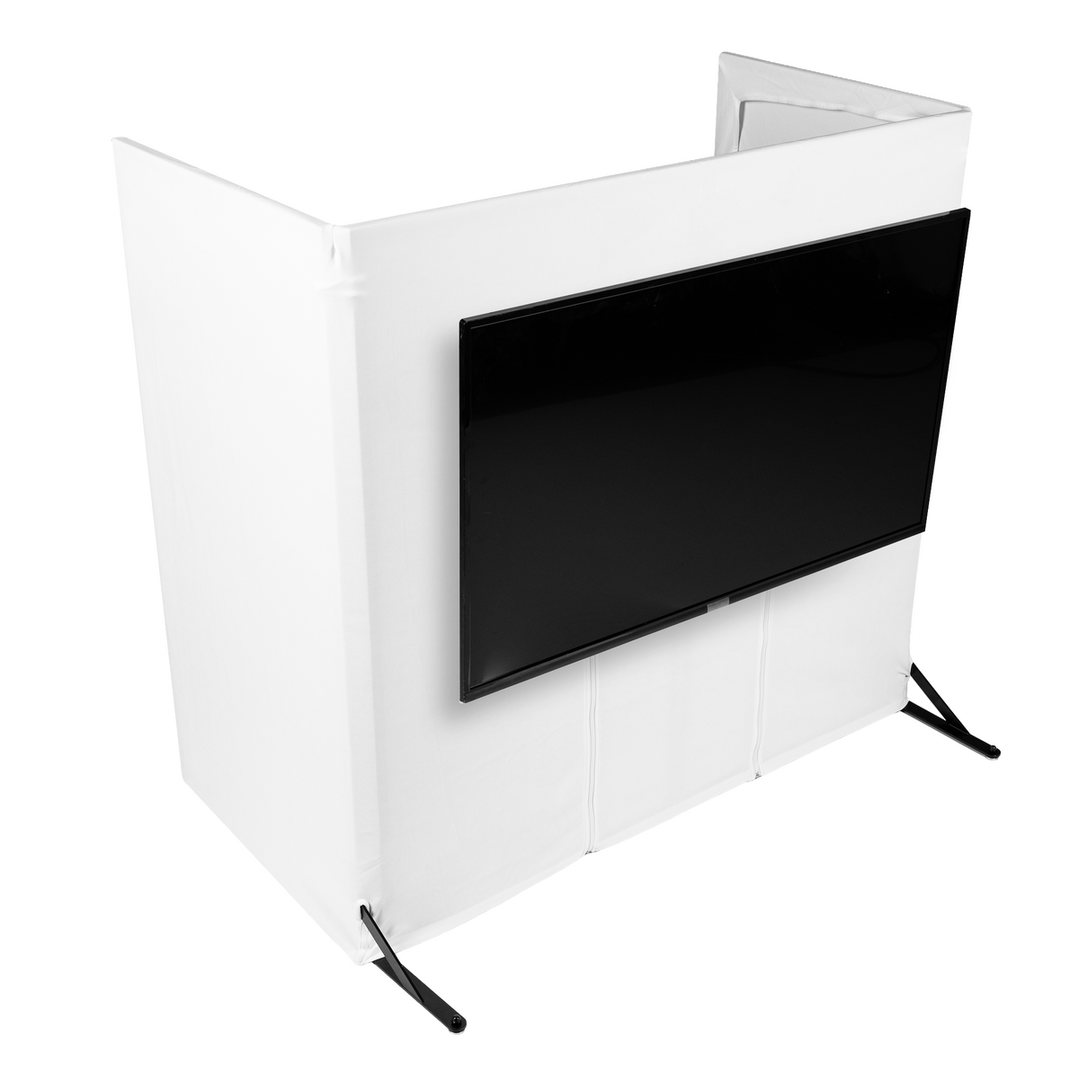 Gator Frameworks GFW-DJFACADE-TVM DJ Facade with TV Mount - View 7 | MusicMarket