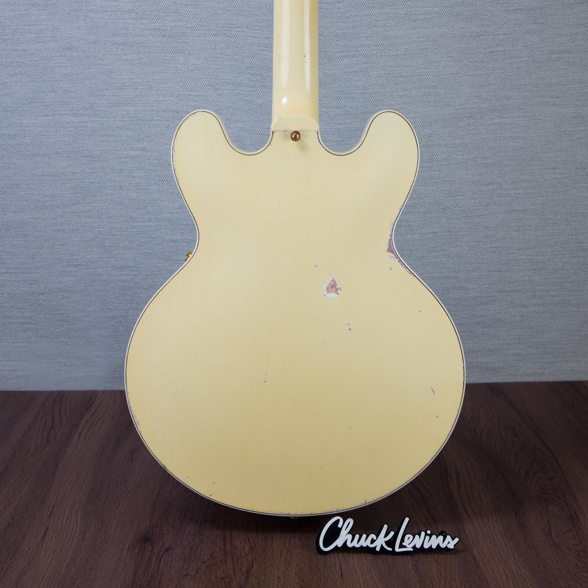 Gibson Custom Shop Murphy Lab 59' ES-335 Semi-Hollowbody Electric Guitar - Heavy Aging Classic White - #A960269 -