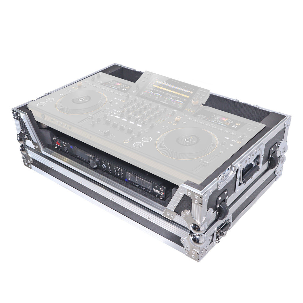 ProX XS-OPUSQUADW ATA Flight Style Road Case with 1U Rack Space and Wheels - MusicMarket