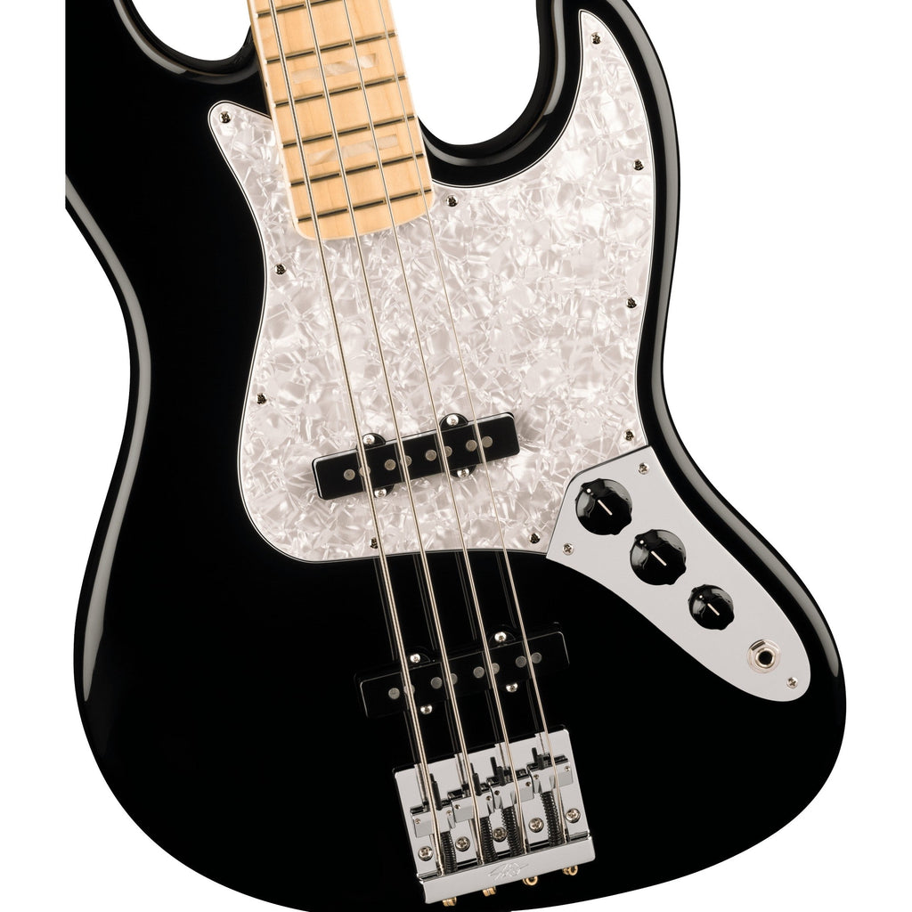 Fender Geddy Lee Jazz Signature Electric Bass Guitar - Black - View 3 | MusicMarket