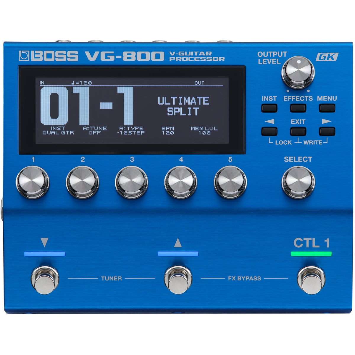 BOSS VG-800 V-Guitar Processor Effects Pedal - Mint, Open Box - MusicMarket