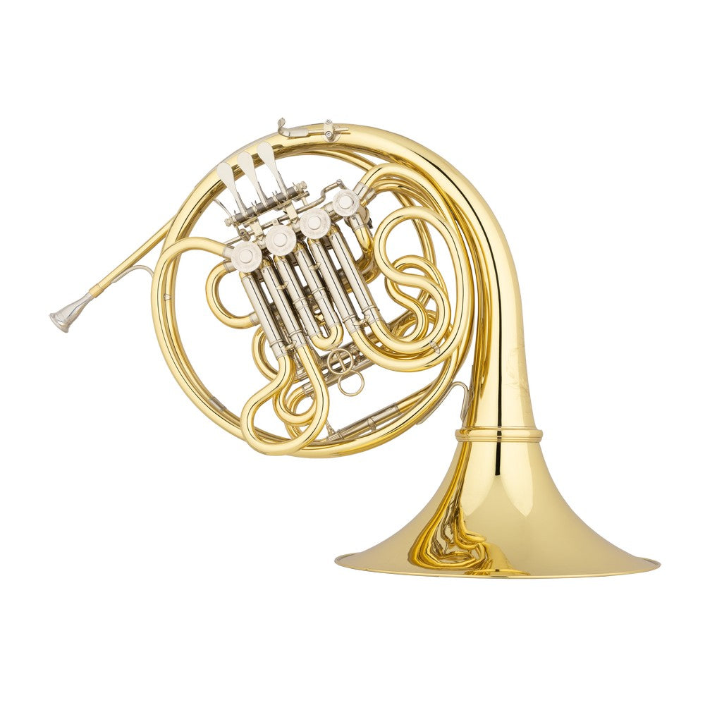 S.E. Shires Q21 F/Bb Double French Horn - Yellow Brass - Detachable Bell - Unlacquered - MusicMarket