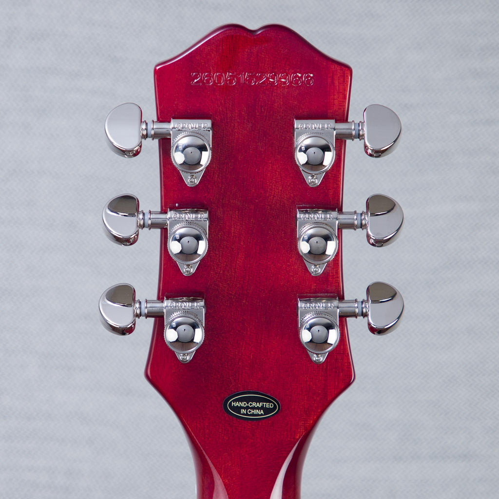 Epiphone Limited Edition Dealer Exclusive Futura Les Paul Custom Figured Electric Guitar - Rally Red Gloss -