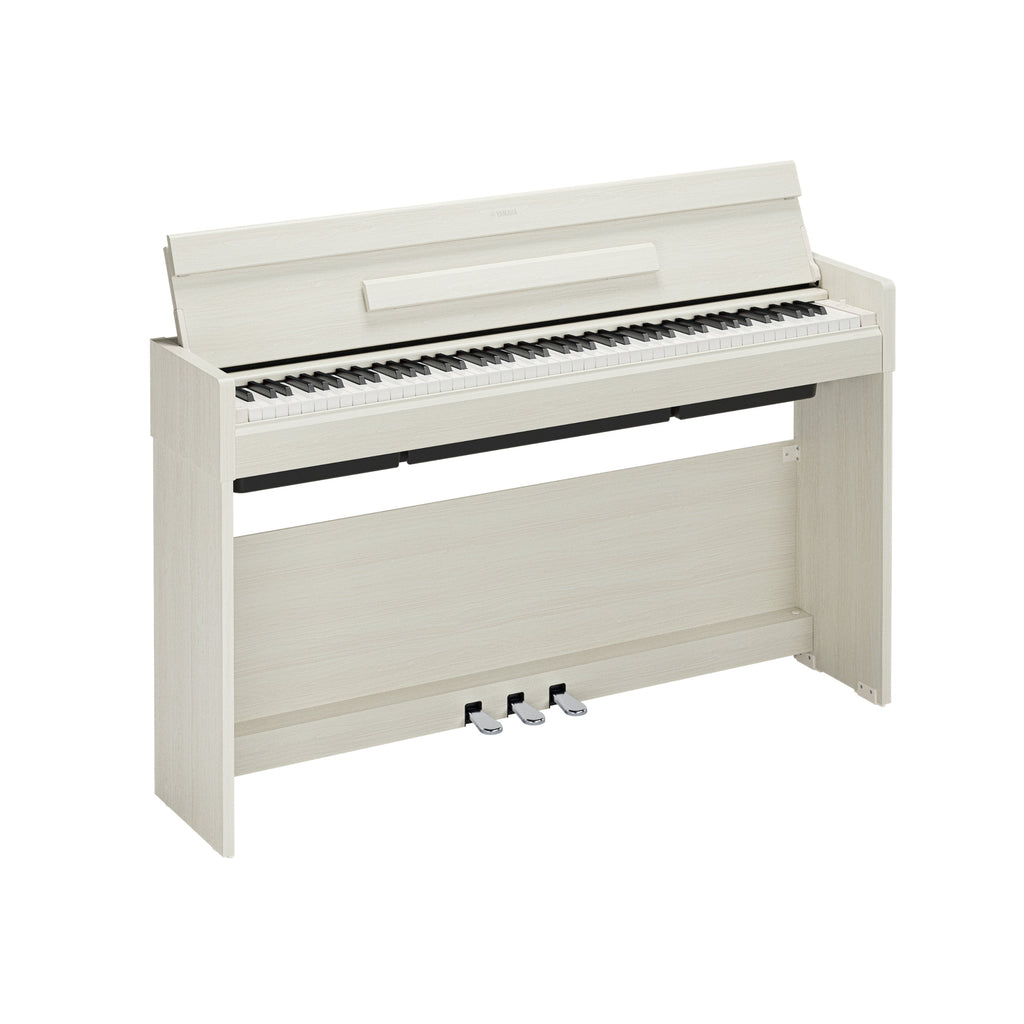 Yamaha Arius YDPS36WB Upright Digital Piano Keyboard - White Birch - View 2 | MusicMarket