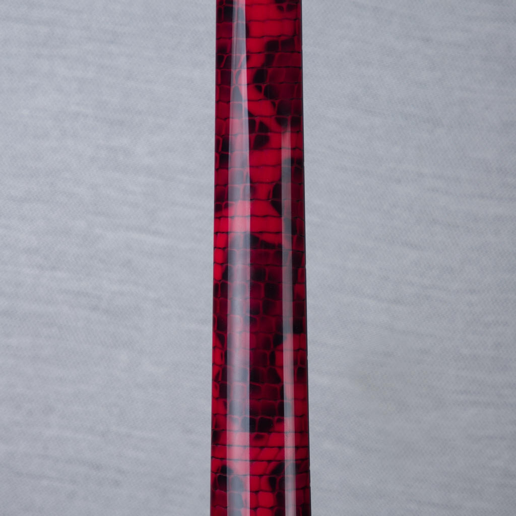 Jackson Custom Shop Warrior Electric Guitar - Snake Skin Red - #J11248 - View 8 | MusicMarket