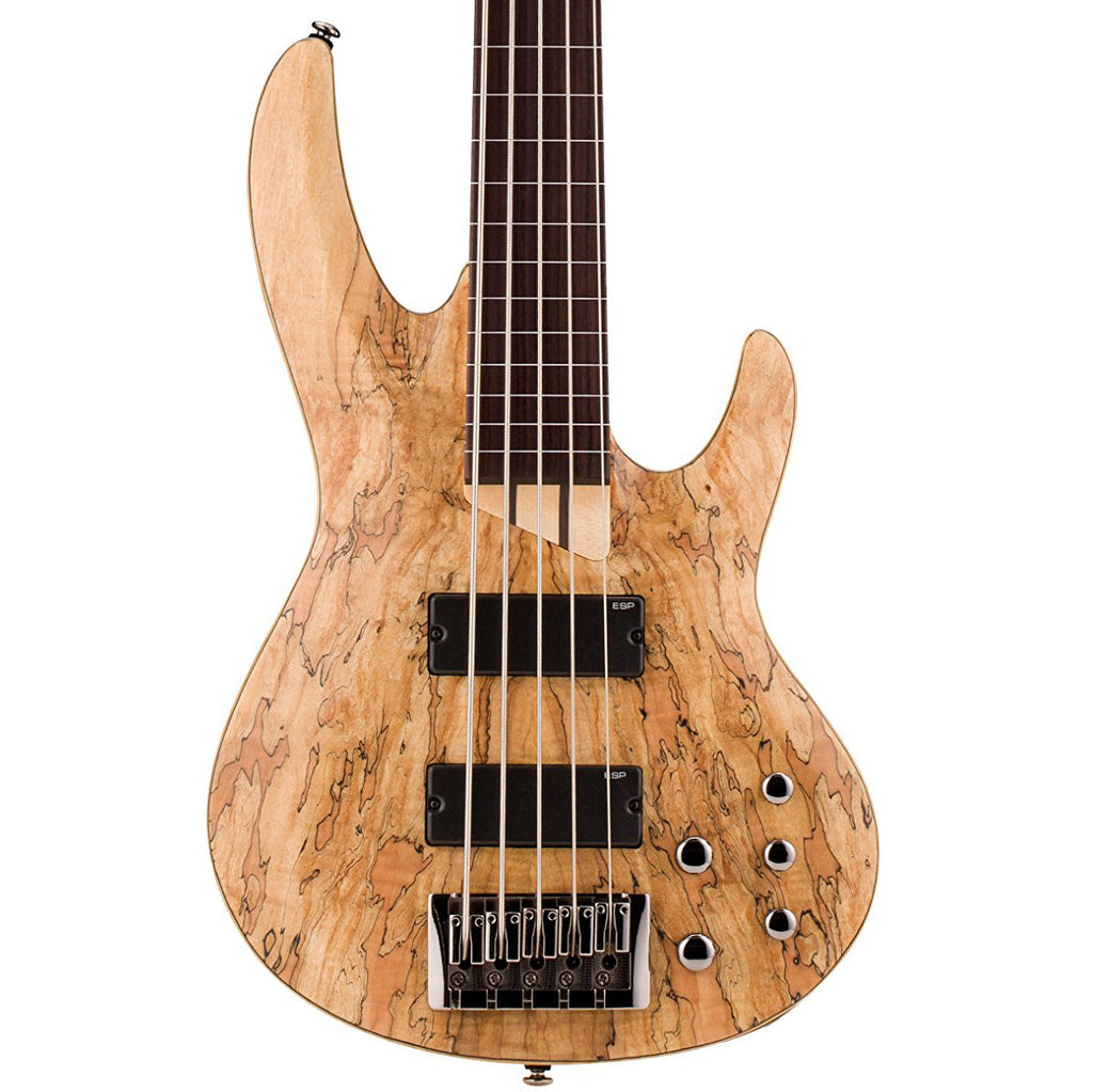 ESP B-205SM Fretless 5 String Electric Bass - Natural Satin - View 2 | MusicMarket