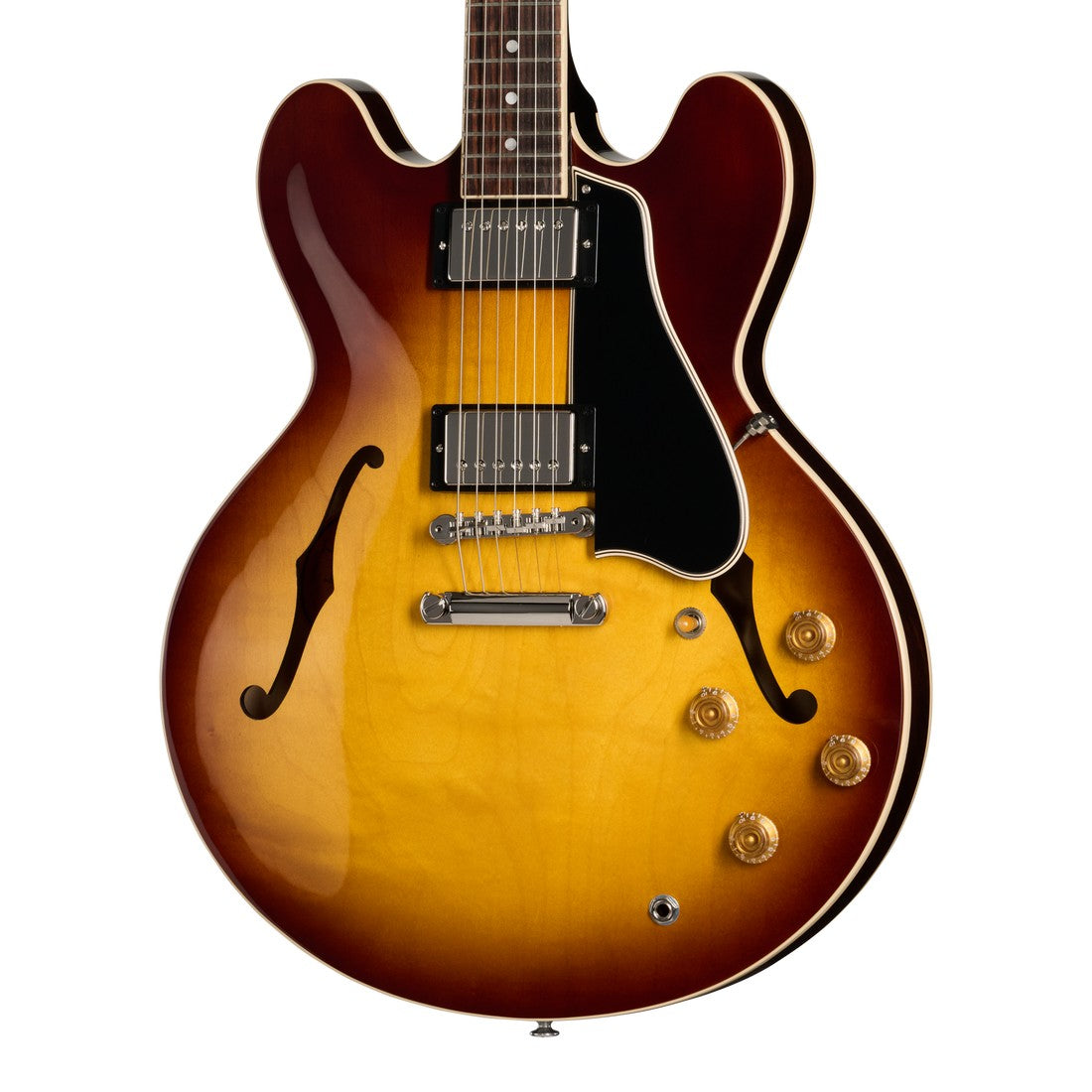 Gibson ES-335 50s Semi-Hollowbody Electric Guitar - Vintage Tobacco Burst - View 3 | MusicMarket