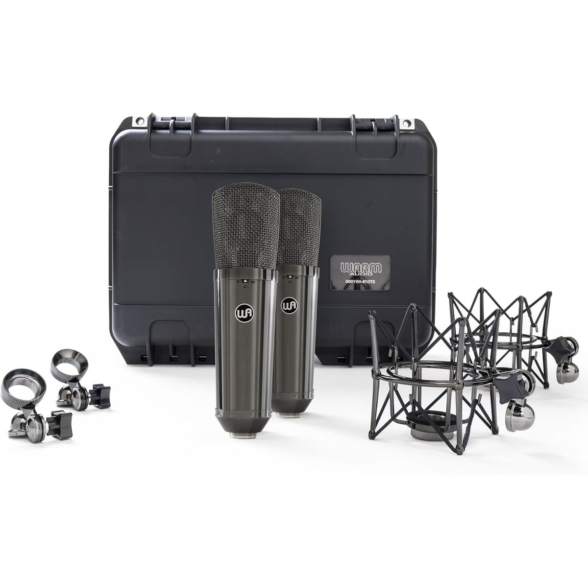 Warm Audio WA-87 R2 TS Stereo Pair - Limited Edition Titanium - View 3 | MusicMarket