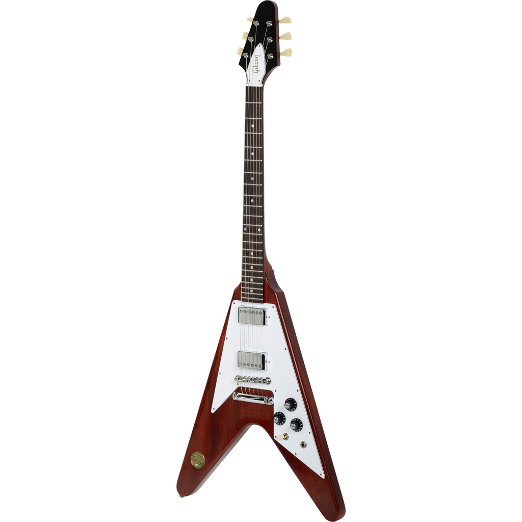 Gibson Custom 1971 Flying V Medallion Reissue Electric Guitar VOS - Medallion Cherry - View 16 | MusicMarket