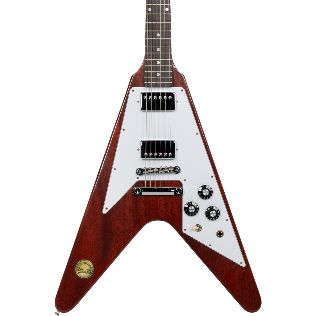 Gibson Custom 1971 Flying V Medallion Reissue Electric Guitar VOS - Medallion Cherry - View 21 | MusicMarket